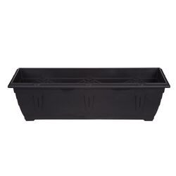 60CM VENETIAN WINDOW BOX BLACK