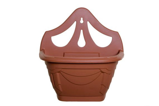 31cm Venetian Wall Planter - Terracotta