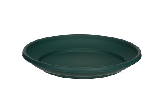 Soucoupes vénitiennes 27 cm pour pots ronds - Vert forêt
