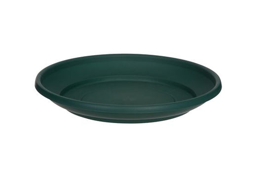 Soucoupes vénitiennes 20 cm pour jardinières rondes - Vert Forêt