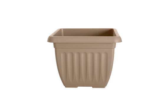 40cm Square Athens Planter - Taupe