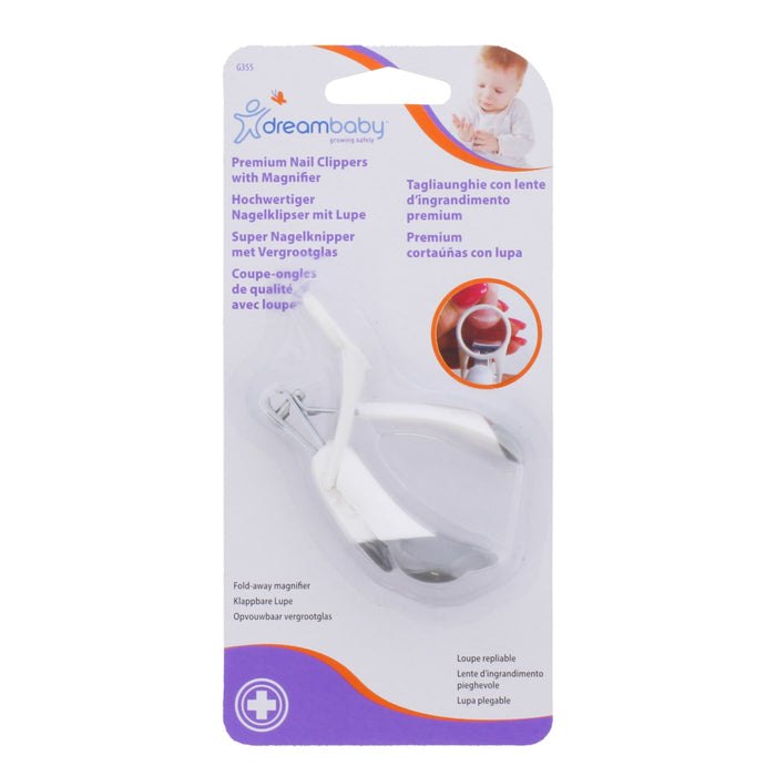 DREAMBABY NAIL CLIPPERS WITH MAGNIFIER
