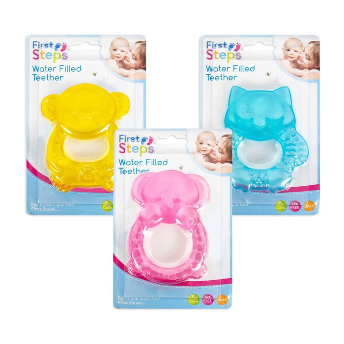 FIRST STEPS WATERFILLED TEETHER 3 ASSORTED