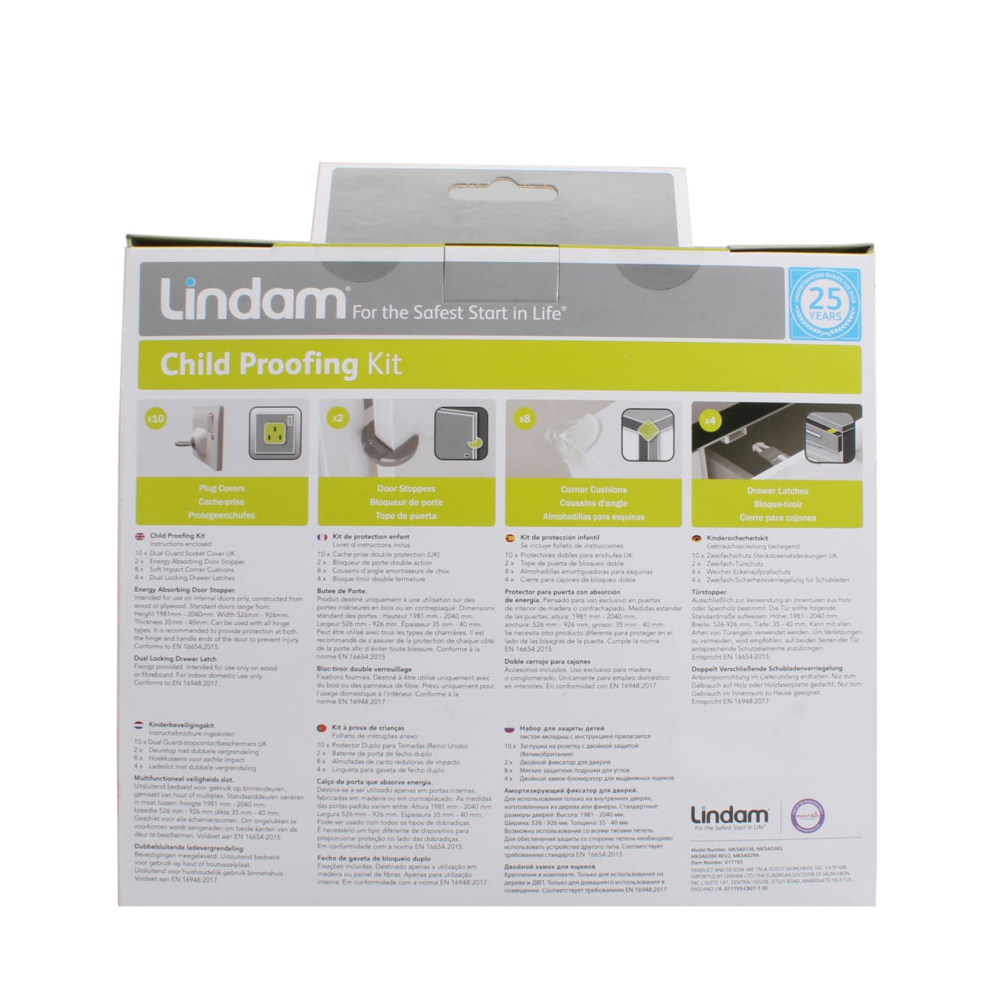 LINDAM (MUNCHKIN) HOME SAFETY KIT 21PC