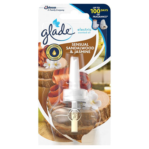 Glade Plug In Refill 20ml Sensual S/Wood & Jas 337754