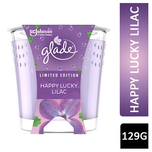 Glade Candles 129gm Lucky Lilac 338701