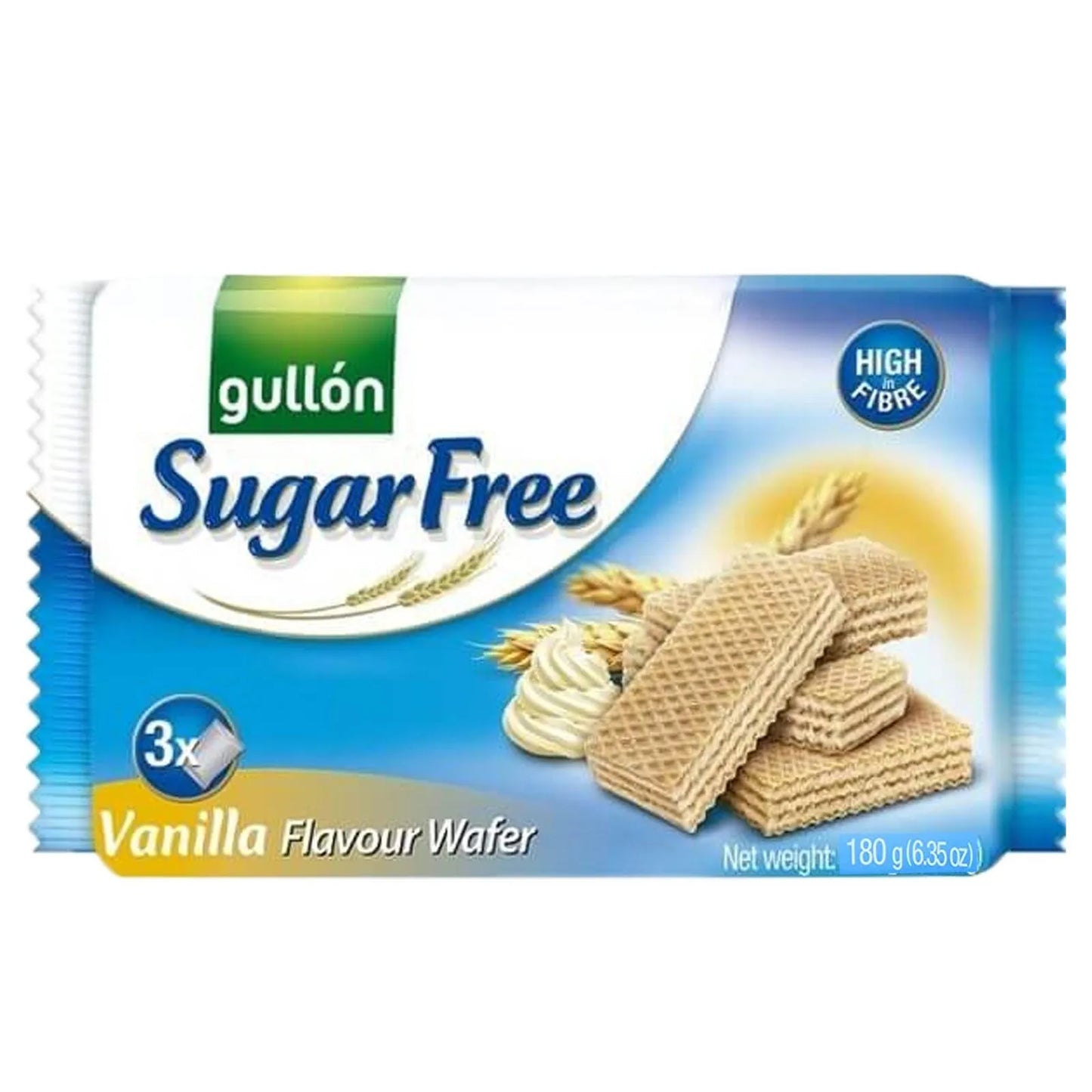 Gaufrette Vanille Sans Sucres Gullón 180g