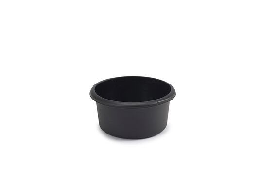 SMALL ROUND BOWL BLACK