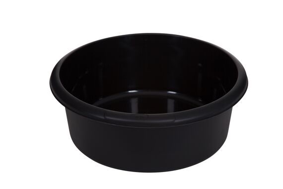 LARGE ROUND BOWL BLACK
