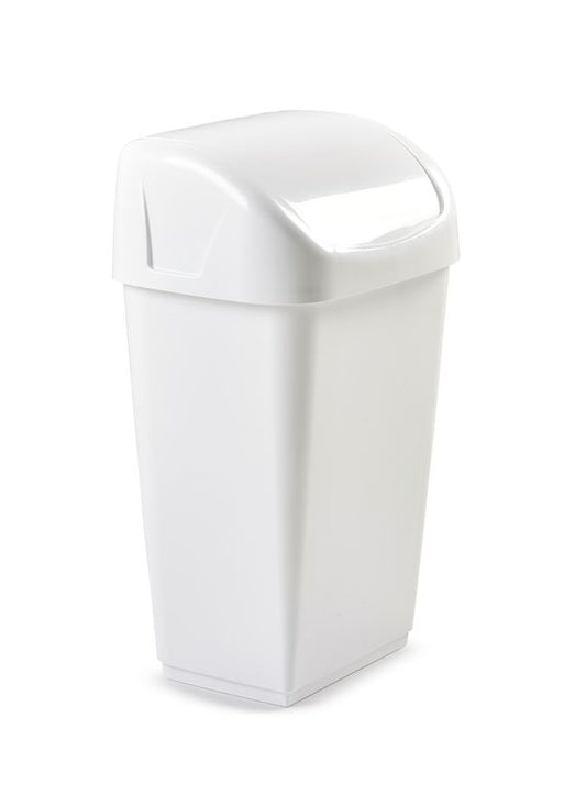 45L SW LID BIN BASE WHITE