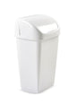 45L SW LID BIN BASE WHITE