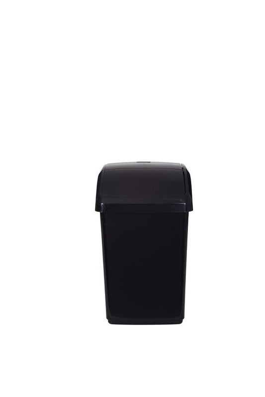 Poubelle à pédale 10 L - Noir