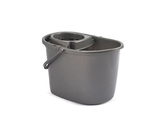 SEAU DE NETTOYAGE DELUXE 15L - ARGENT