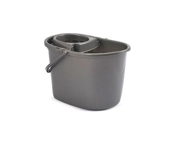 14L VALUE MOP BUCKET - SILVER