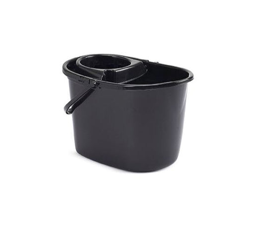 15L DELUXE MOP BUCKET - BLACK