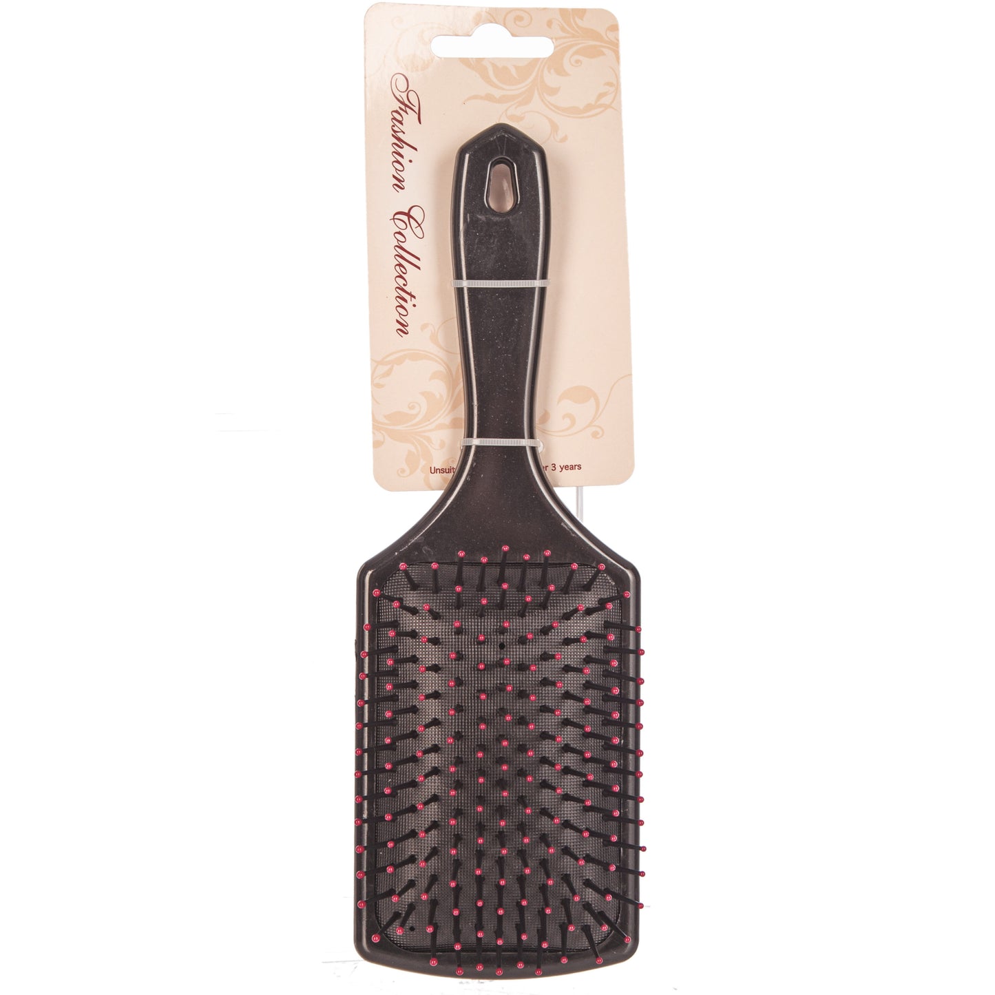 Black Paddle Hairbrush