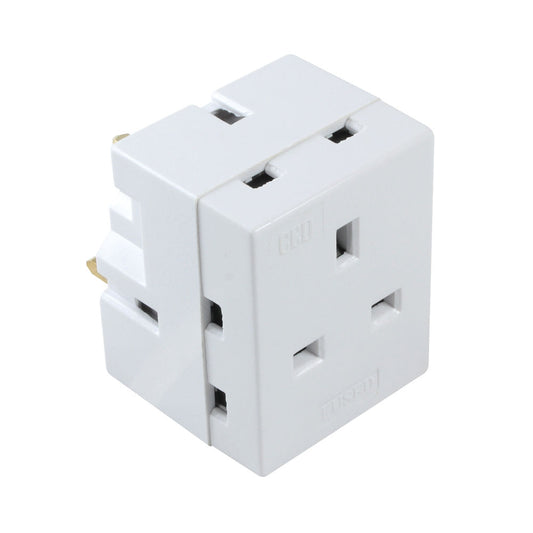 13A 3 Way Mains Adaptor