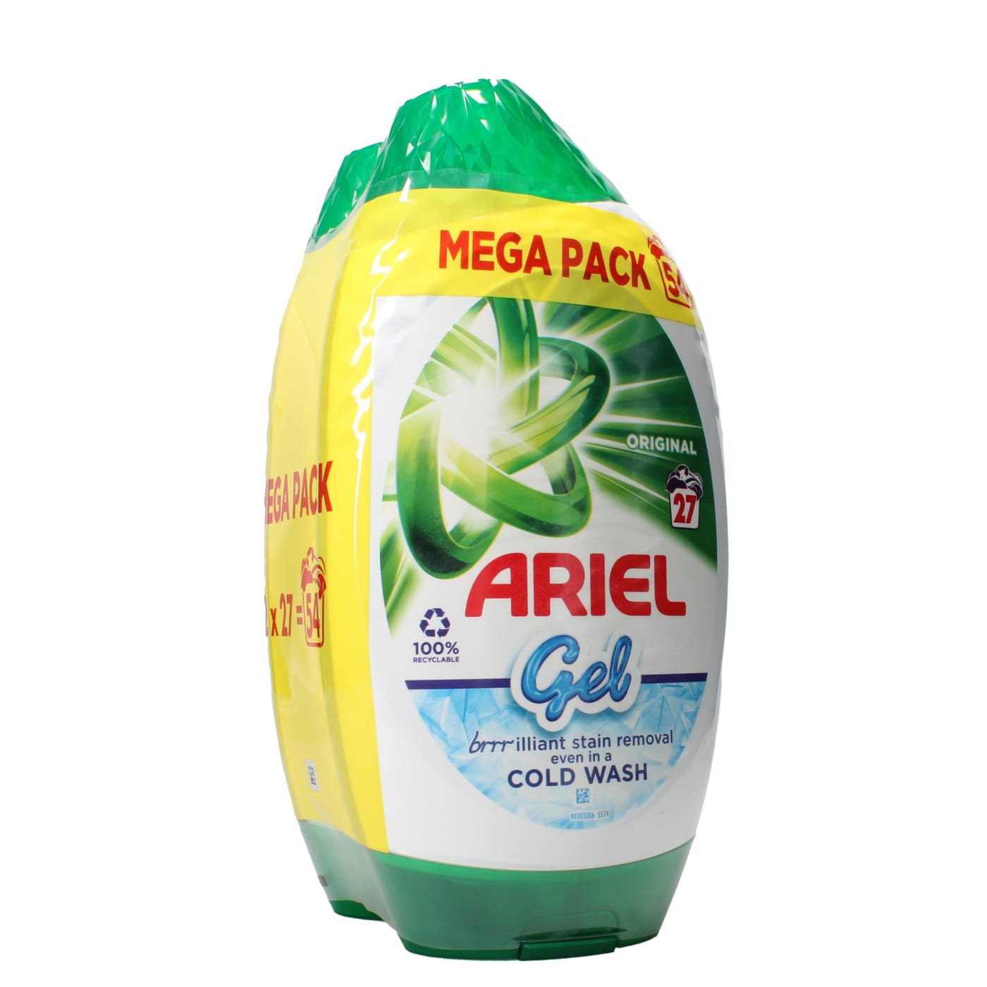 ARIEL 2X954ML GEL TWIN PACK (2X24WASH)