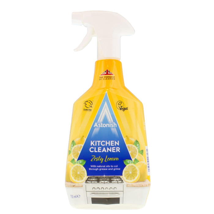 ASTONISH 750ML KITCHEN SPRAY LEMON