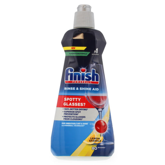 FINISH 400ML RINSE AID LEMON SPARKLE