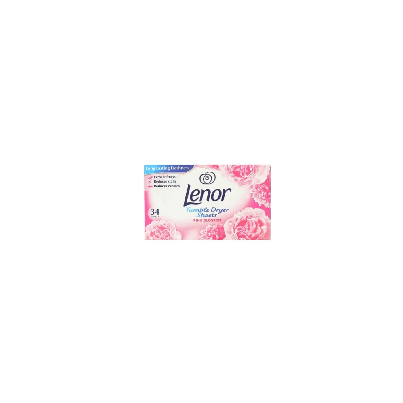 LENOR TUMBLE DRYER SHEETS BLOSSOM 34PK