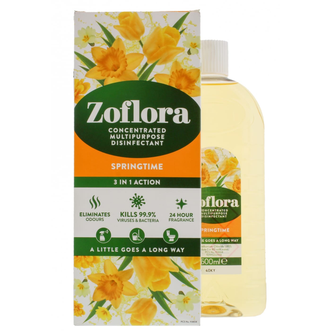 ZOFLORA 500ML CONC DISINFECT SPRINGTIME