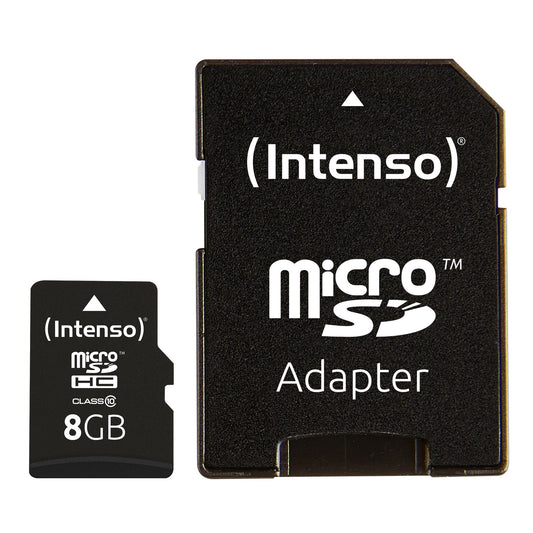 Carte mémoire Intenso MicroSDHC 8 Go Classe 10