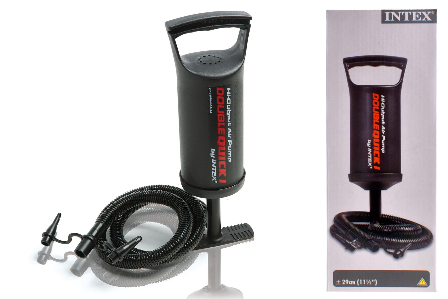 12-Inch High Output Hand Pump Best for Quick Inflation