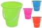 5"/12.5cm Round Neon Colour Buckets (4 Assorted) - Brighten