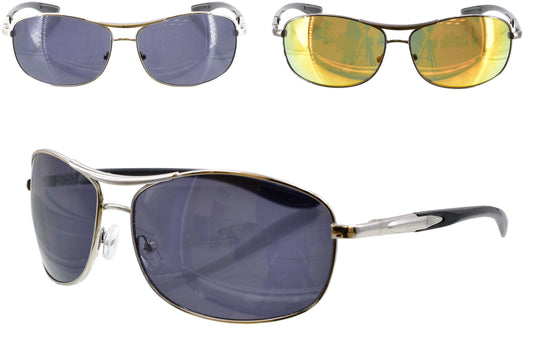 Stylish Men's Aviator Metal Frame Sunglasses