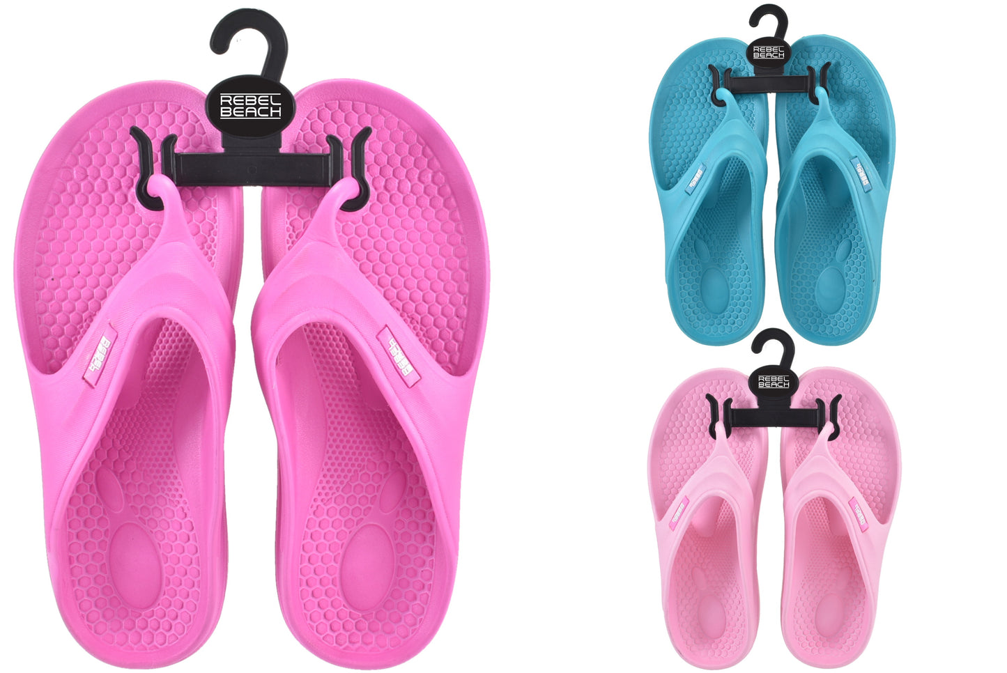 Ladies Eva Flip Flops Size 3 Comfortable and Stylish Footwear for Women