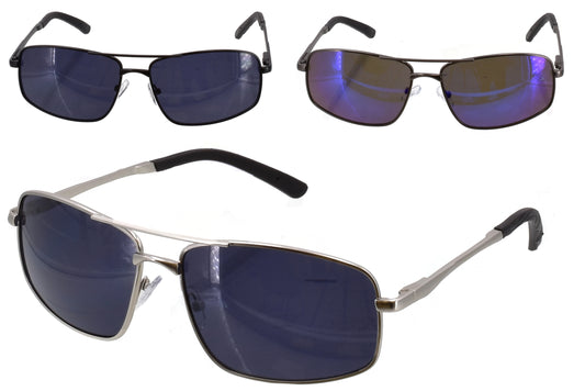 Men's Aviator Metal Frame Sunglasses - Trendy Eyewear for Men