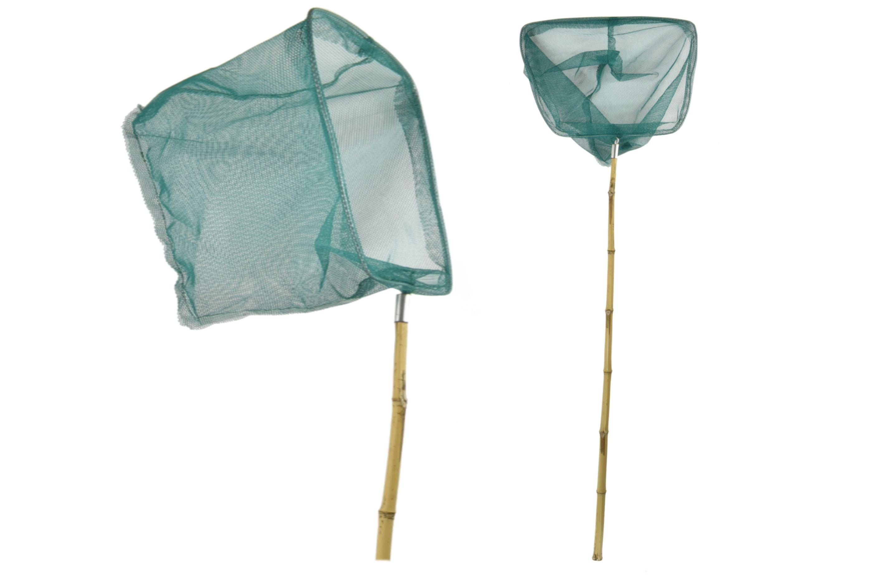 Bamboo Fishing Net Medium Square Head Shop the Finest Nets – Coopers Of ...