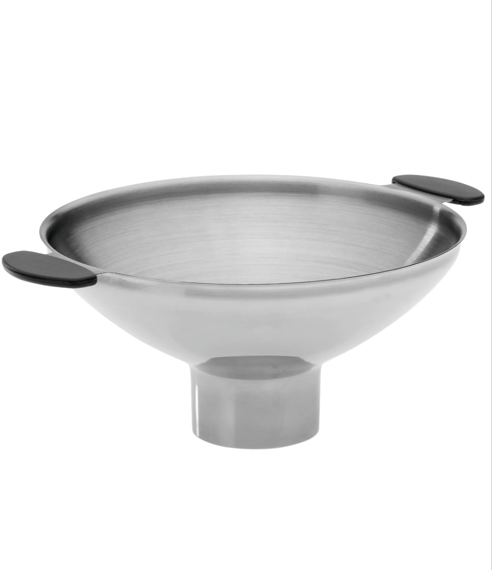 Entonnoir à confiture, entonnoir de mise en conserve, acier inoxydable, env. 12,5 cm