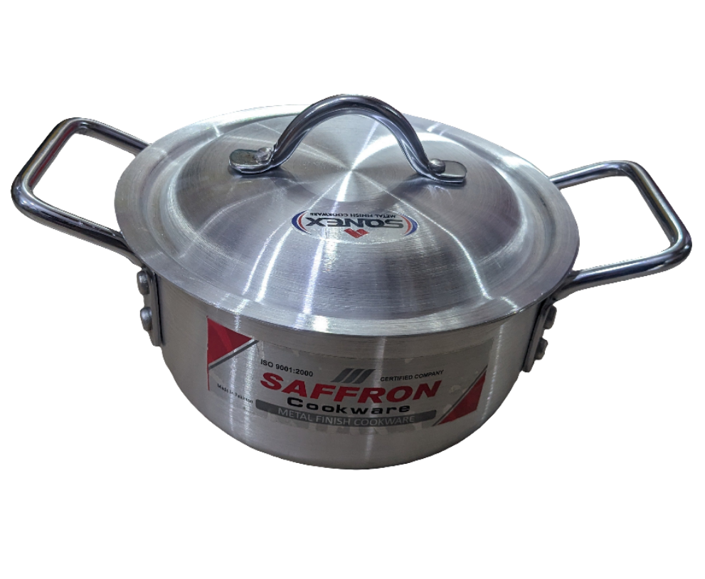 Marmite Saffron Cookware finition métal 2 L
