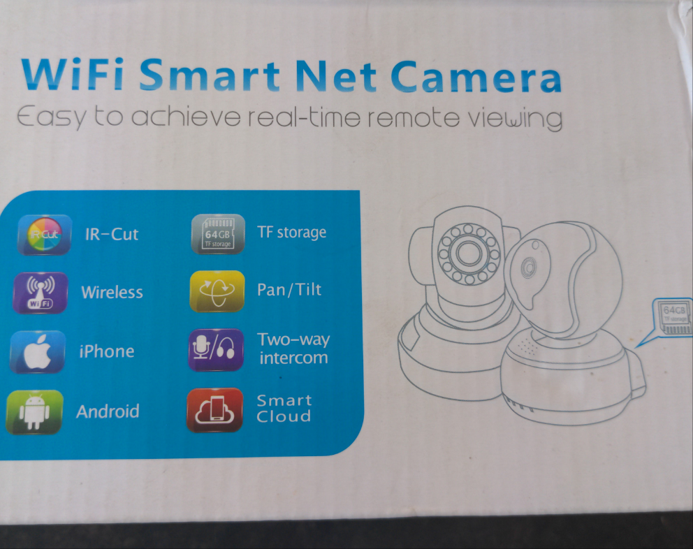 Caméra intelligente WiFi