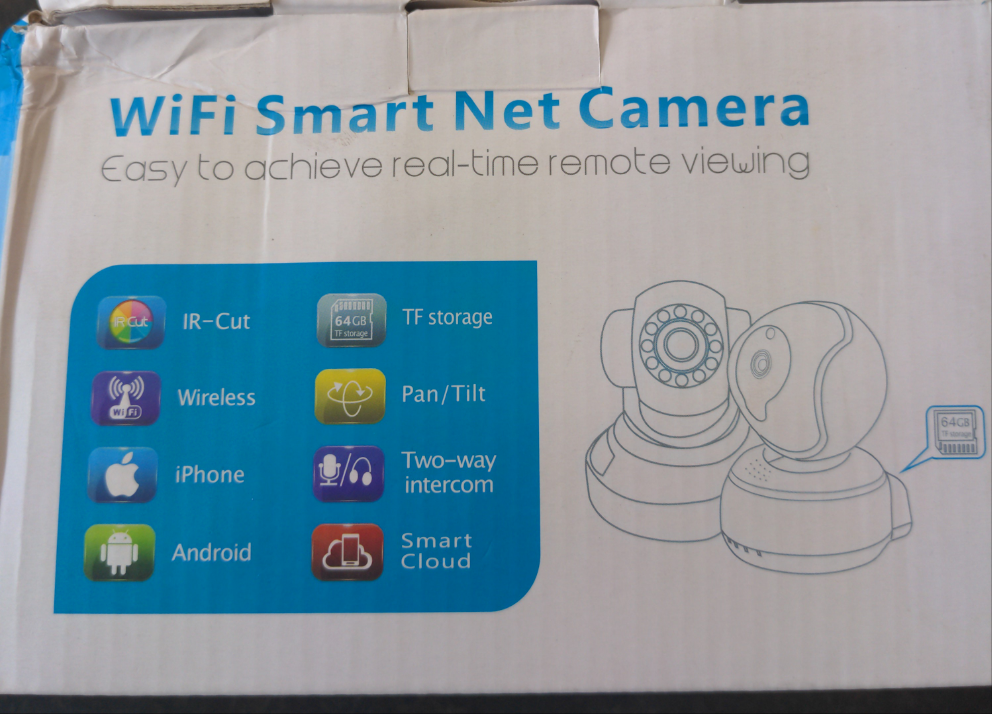 Caméra intelligente WiFi