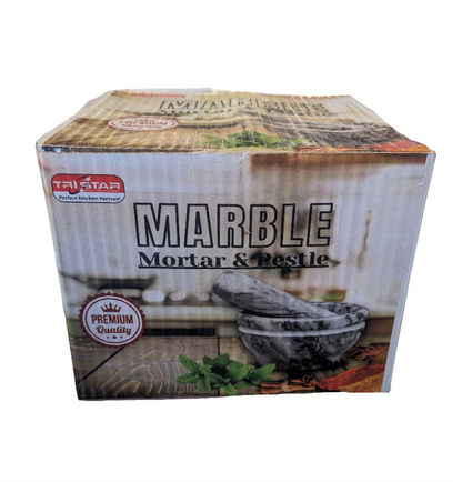 Mortier et pilon en marbre n° 7