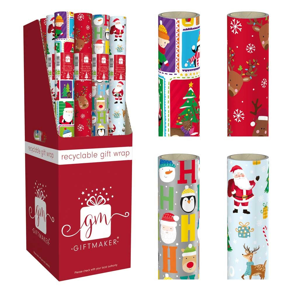 CHRISTMAS CUTE GIFT WRAPPING PAPER 7M