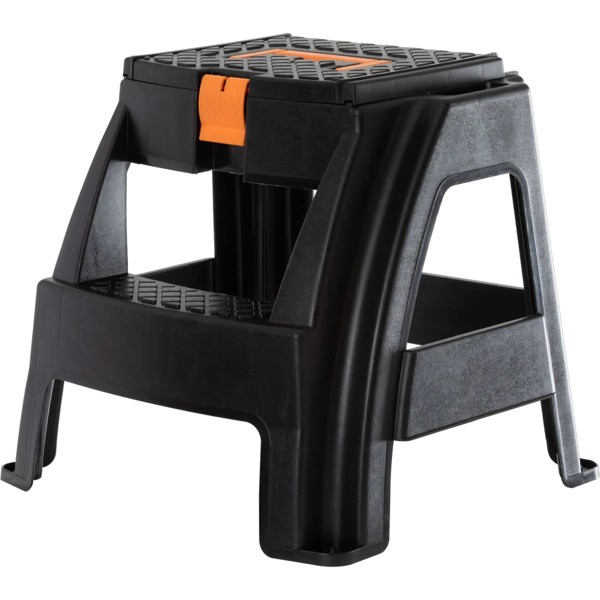 WHAM STEP STOOL BLACK/ORANGE