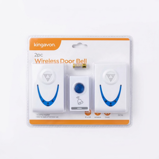 KINGAVON 2pc WIRELESS DOOR BELL