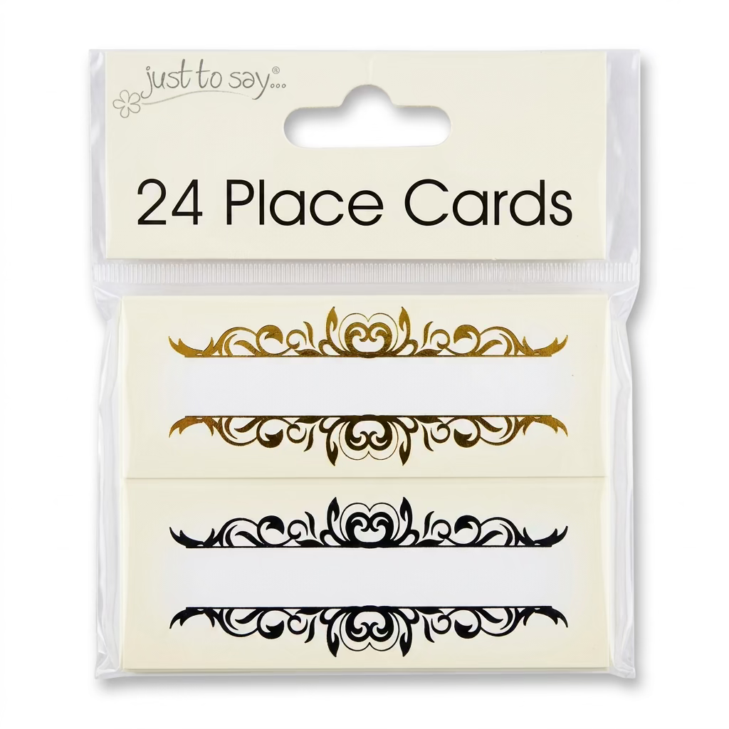 24 PLACE CARDS