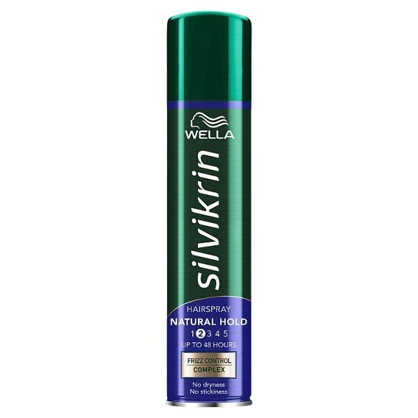 LAQUE WELLA SILVIKRIN FIXATION NATURELLE 250ml