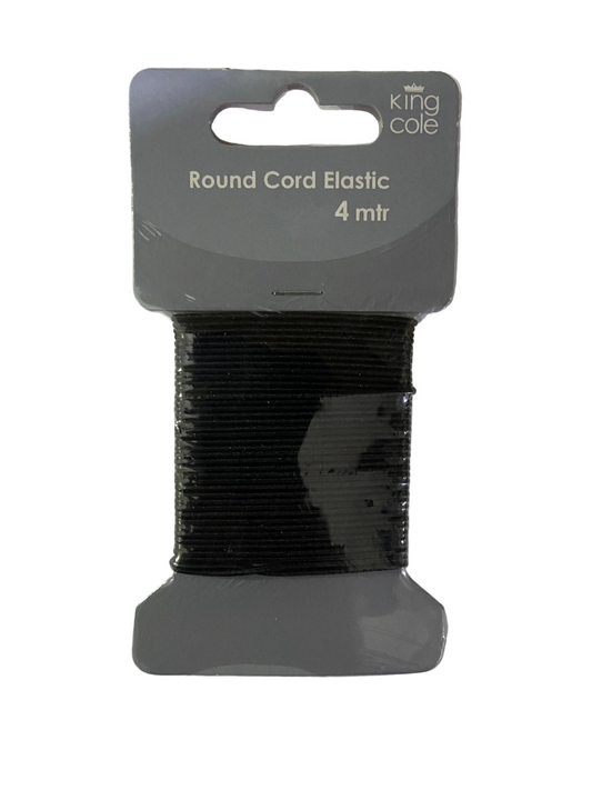KING COLE ROUND CORD ELASTIC 4M