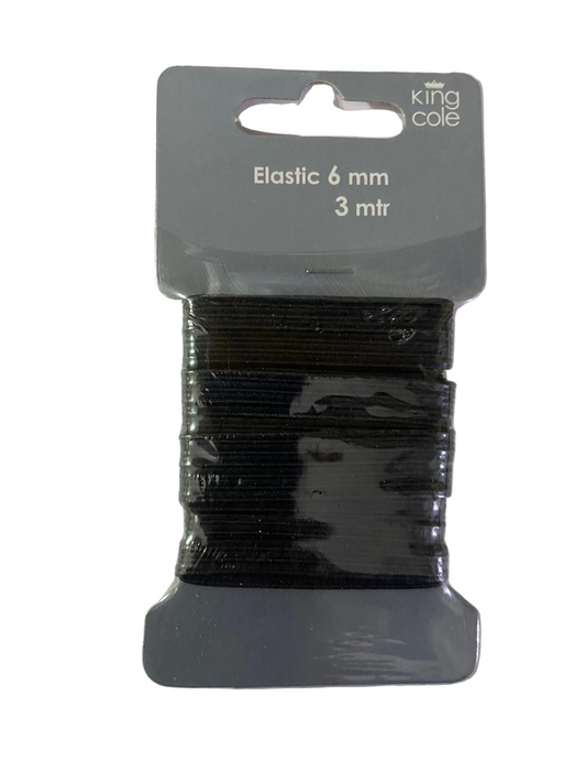 KING COLE ÉLASTIQUE 6mm 3M