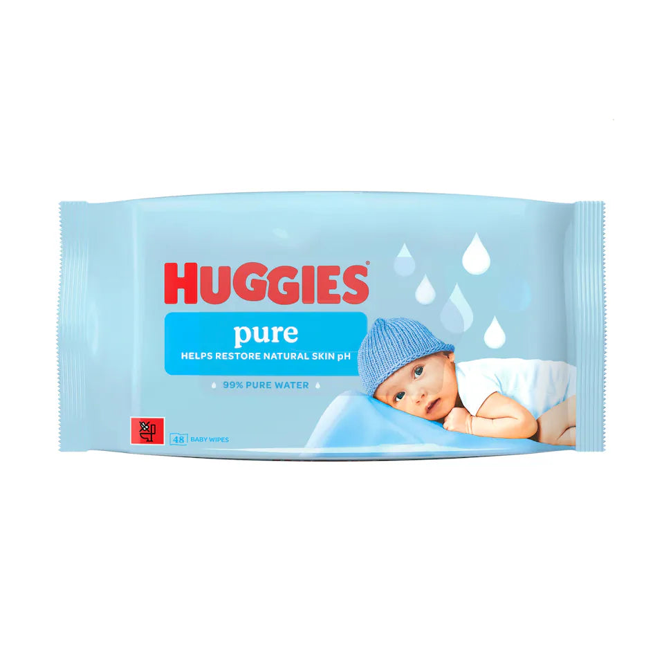 HUGGIES PURE BABY WIPES
