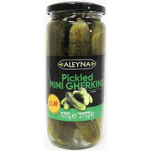 AYLEYNA PICKLED MINI GHERKINS