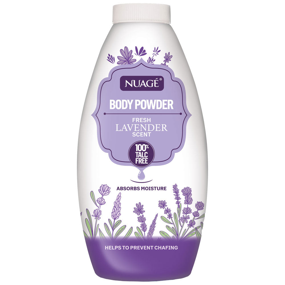 NUAGE BODY POWDER FRESH LAVENDER SCENT 250g