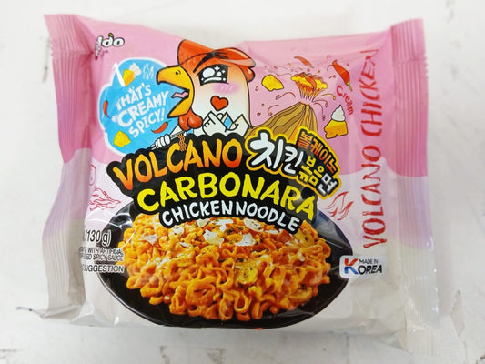 Paldo Volcano Carbonara Chicken Noodle 130g
