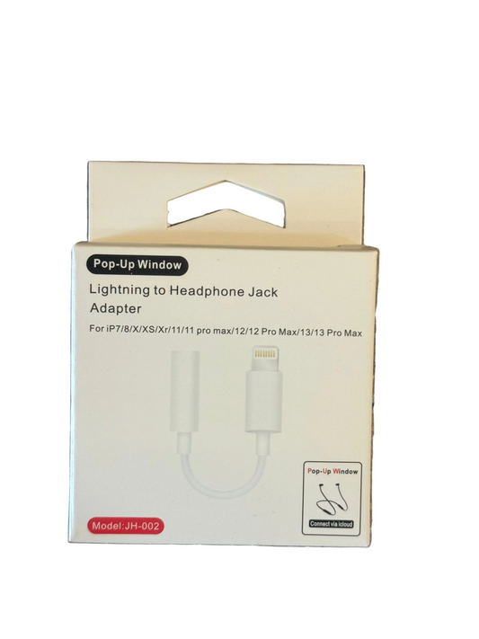 ADAPTATEUR LIGHTNING VERS PRISE CASQUE